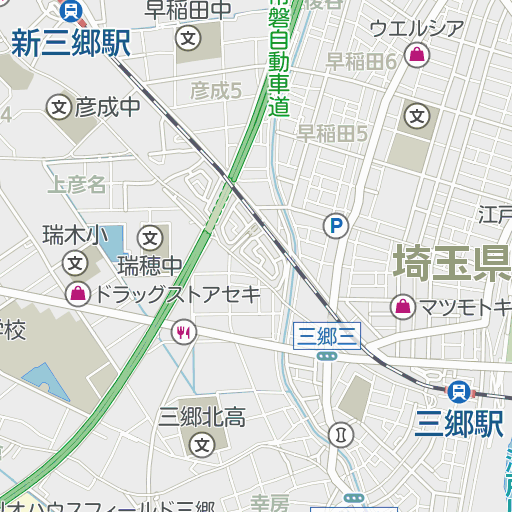 島忠ホームズ三郷中央店付近の駐車場 駐車場予約なら タイムズのb